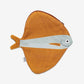 Don Fisher - Orange Fanfish 鑰匙包