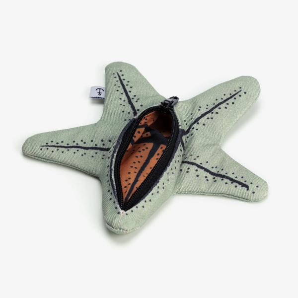Don Fisher - Aqua Starfish 海星星小錢包